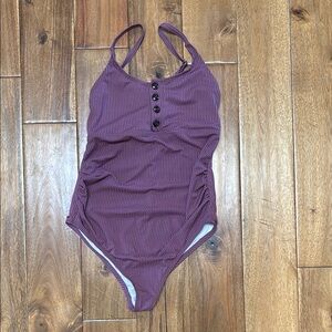 Mauve Maternity swim suit size S